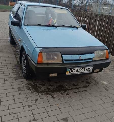 Синий ВАЗ 2108, объемом двигателя 1.3 л и пробегом 300 тыс. км за 750 $, фото 1 на Automoto.ua