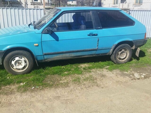 Синий ВАЗ 2108, объемом двигателя 1.1 л и пробегом 81 тыс. км за 1300 $, фото 1 на Automoto.ua