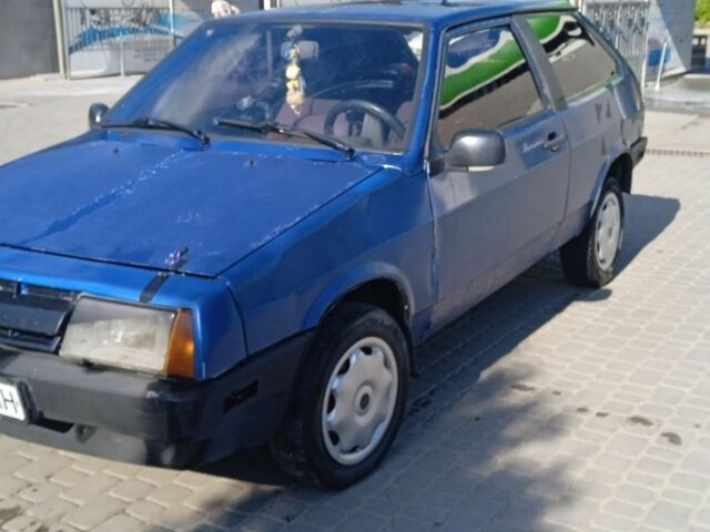 Синий ВАЗ 2108, объемом двигателя 1.6 л и пробегом 200 тыс. км за 500 $, фото 1 на Automoto.ua