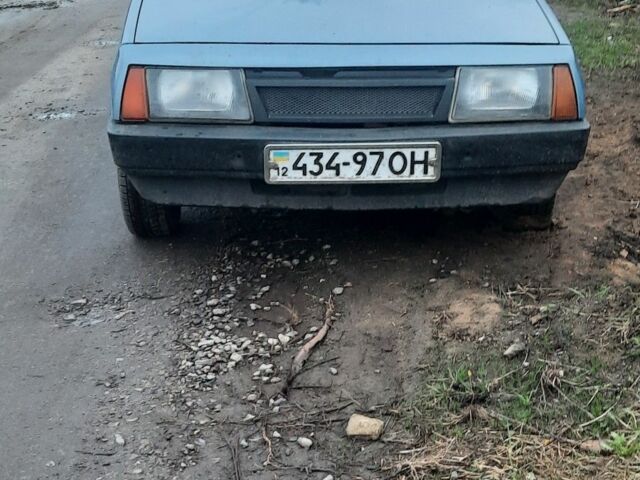Синий ВАЗ 2108, объемом двигателя 0 л и пробегом 250 тыс. км за 955 $, фото 1 на Automoto.ua