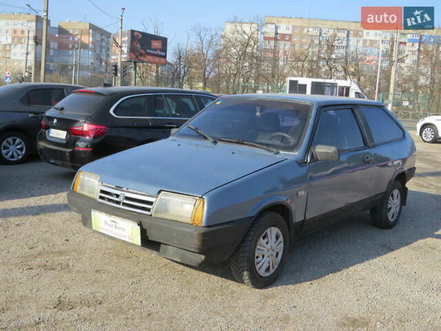 Синий ВАЗ 2108, объемом двигателя 1.5 л и пробегом 200 тыс. км за 900 $, фото 1 на Automoto.ua