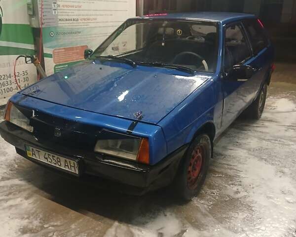 Синий ВАЗ 2108, объемом двигателя 1.6 л и пробегом 80 тыс. км за 473 $, фото 1 на Automoto.ua