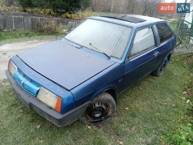 Синій ВАЗ 2108, об'ємом двигуна 1.3 л та пробігом 558 тис. км за 350 $, фото 1 на Automoto.ua
