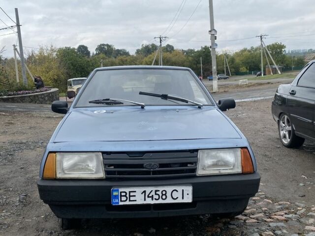 Синий ВАЗ 2108, объемом двигателя 1.3 л и пробегом 150 тыс. км за 409 $, фото 1 на Automoto.ua
