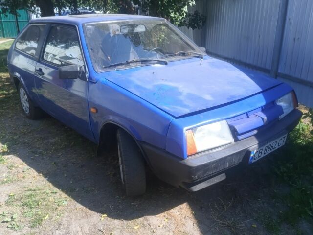 Синий ВАЗ 2108, объемом двигателя 1.1 л и пробегом 1 тыс. км за 698 $, фото 1 на Automoto.ua