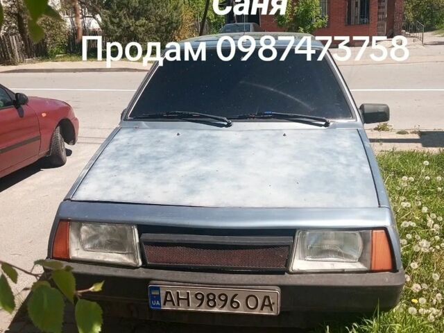 Синий ВАЗ 2108, объемом двигателя 1.1 л и пробегом 640 тыс. км за 500 $, фото 1 на Automoto.ua