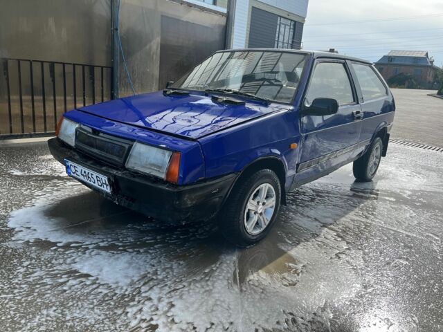 Синий ВАЗ 2108, объемом двигателя 1.3 л и пробегом 122 тыс. км за 900 $, фото 1 на Automoto.ua