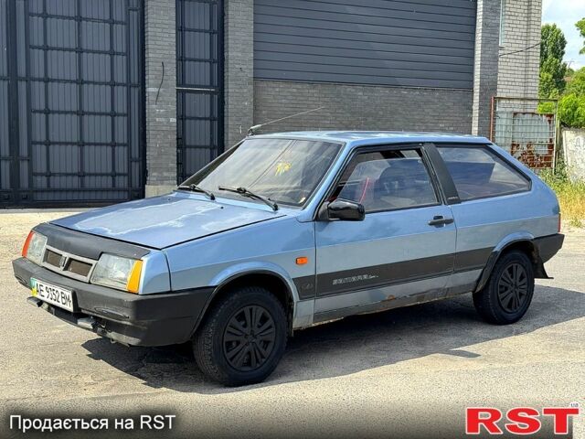 Синий ВАЗ 2108, объемом двигателя 1.5 л и пробегом 278 тыс. км за 900 $, фото 1 на Automoto.ua