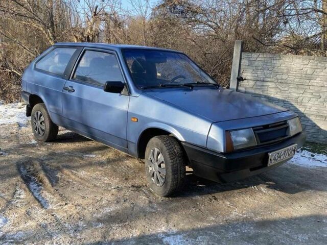 Синий ВАЗ 2108, объемом двигателя 1.5 л и пробегом 188 тыс. км за 1038 $, фото 1 на Automoto.ua