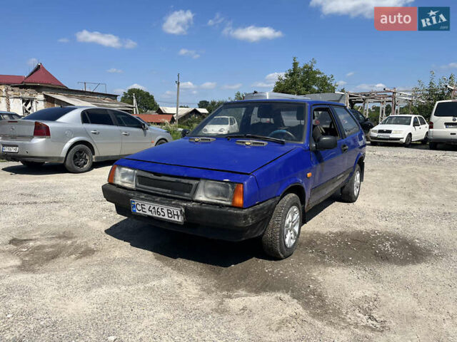 Синий ВАЗ 2108, объемом двигателя 1.3 л и пробегом 207 тыс. км за 650 $, фото 1 на Automoto.ua