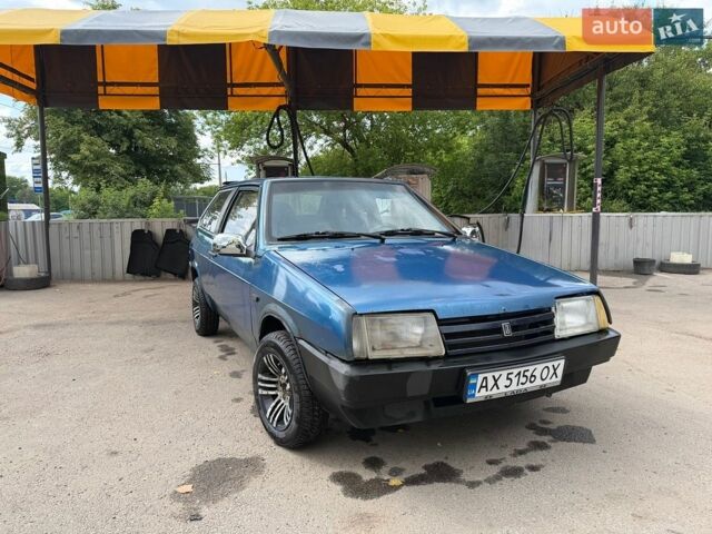 Синий ВАЗ 2108, объемом двигателя 1.1 л и пробегом 265 тыс. км за 900 $, фото 1 на Automoto.ua