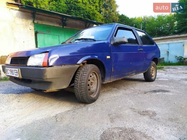 Синий ВАЗ 2108, объемом двигателя 1.5 л и пробегом 500 тыс. км за 895 $, фото 1 на Automoto.ua