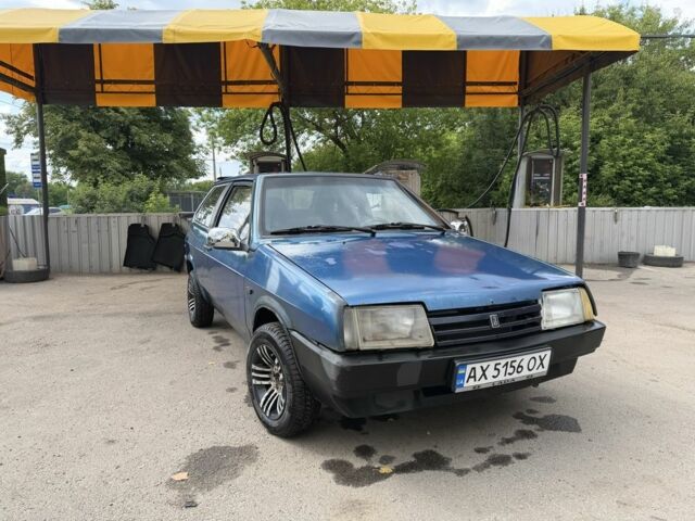 Синий ВАЗ 2108, объемом двигателя 1.1 л и пробегом 265 тыс. км за 900 $, фото 1 на Automoto.ua