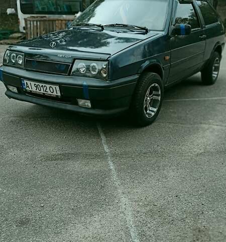 Синий ВАЗ 2108, объемом двигателя 1.5 л и пробегом 88 тыс. км за 1450 $, фото 1 на Automoto.ua