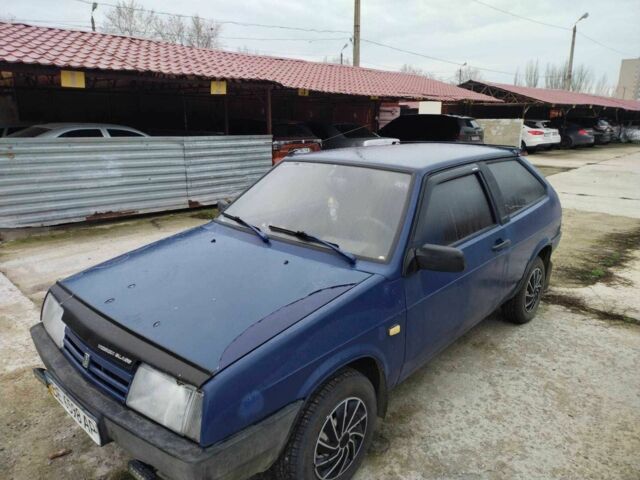 Синий ВАЗ 2108, объемом двигателя 1.3 л и пробегом 60 тыс. км за 1200 $, фото 1 на Automoto.ua