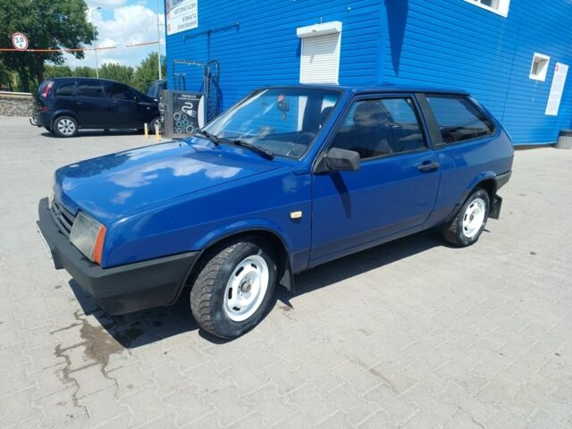 Синий ВАЗ 2108, объемом двигателя 1.3 л и пробегом 200 тыс. км за 1350 $, фото 1 на Automoto.ua