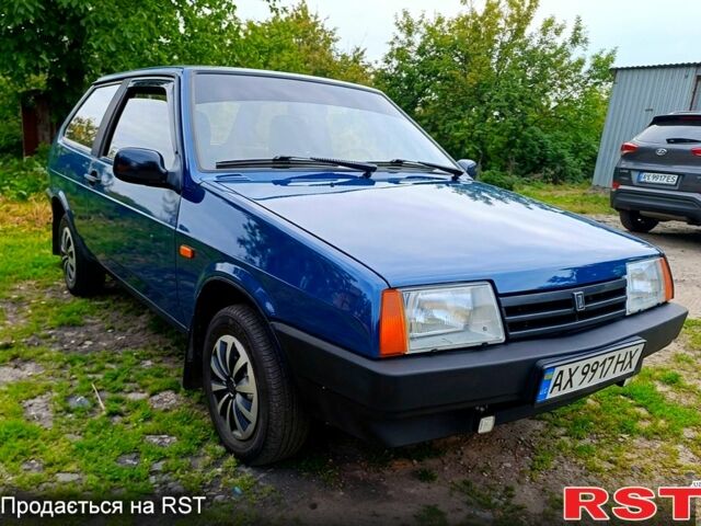 Синий ВАЗ 2108, объемом двигателя 1.5 л и пробегом 150 тыс. км за 1500 $, фото 1 на Automoto.ua