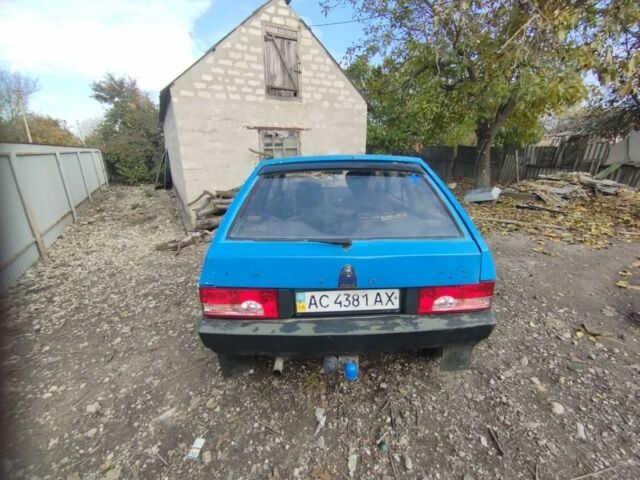 Синій ВАЗ 2108, об'ємом двигуна 1.5 л та пробігом 35 тис. км за 345 $, фото 1 на Automoto.ua