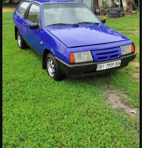 Синий ВАЗ 2108, объемом двигателя 1.3 л и пробегом 3 тыс. км за 576 $, фото 1 на Automoto.ua