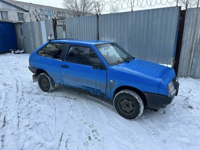 Синий ВАЗ 2108, объемом двигателя 1.3 л и пробегом 90 тыс. км за 535 $, фото 1 на Automoto.ua