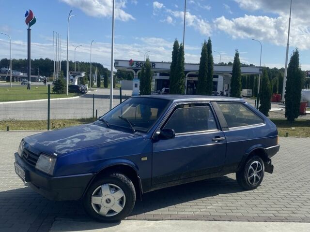 Синий ВАЗ 2108, объемом двигателя 1.3 л и пробегом 160 тыс. км за 400 $, фото 1 на Automoto.ua