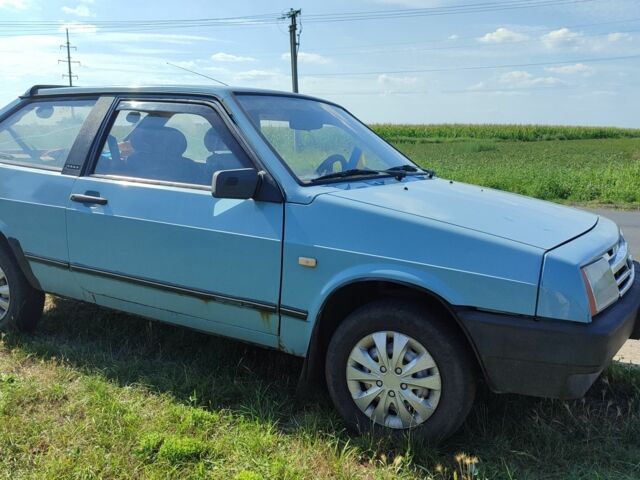 Синий ВАЗ 2108, объемом двигателя 0 л и пробегом 100 тыс. км за 800 $, фото 1 на Automoto.ua