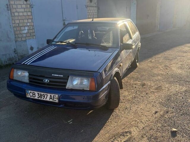 Синий ВАЗ 2108, объемом двигателя 1.3 л и пробегом 94 тыс. км за 382 $, фото 1 на Automoto.ua