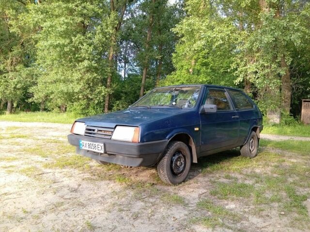 Синий ВАЗ 2108, объемом двигателя 1.3 л и пробегом 100 тыс. км за 714 $, фото 1 на Automoto.ua