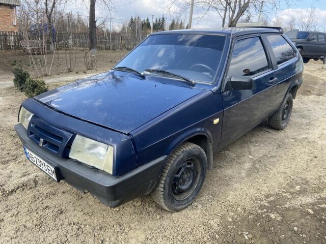 Синий ВАЗ 2108, объемом двигателя 1.1 л и пробегом 200 тыс. км за 850 $, фото 1 на Automoto.ua