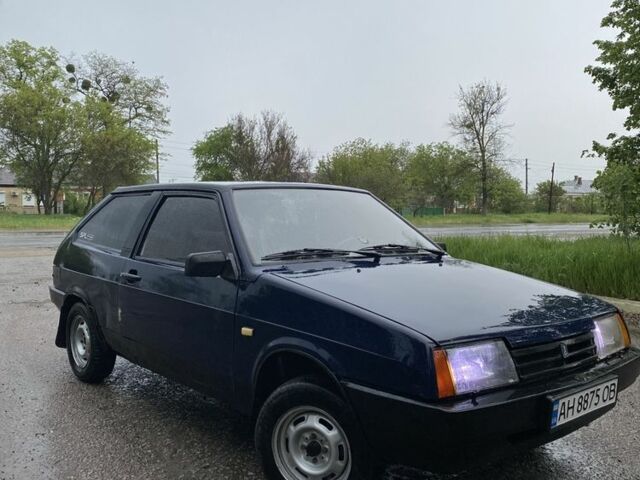 Синий ВАЗ 2108, объемом двигателя 1.3 л и пробегом 3 тыс. км за 950 $, фото 1 на Automoto.ua