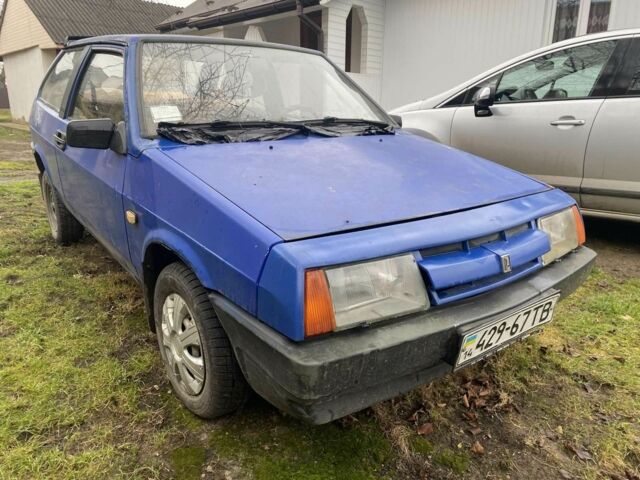 Синій ВАЗ 2108, об'ємом двигуна 1.3 л та пробігом 280 тис. км за 700 $, фото 1 на Automoto.ua