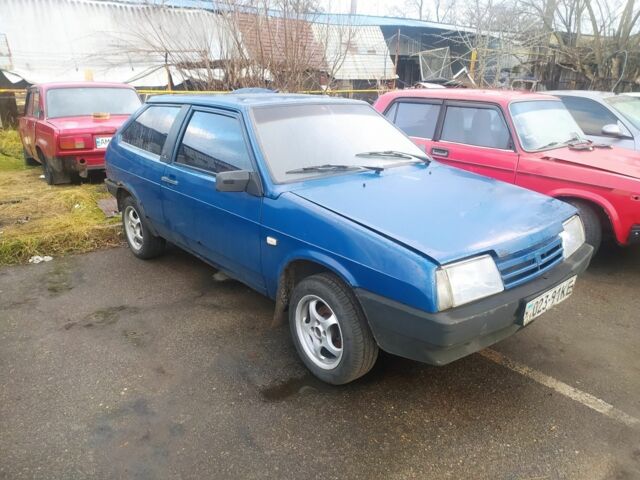 Синий ВАЗ 2108, объемом двигателя 0 л и пробегом 215 тыс. км за 509 $, фото 1 на Automoto.ua