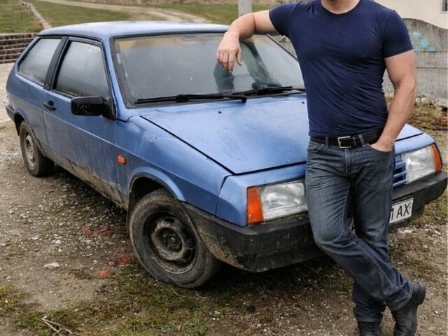 Синий ВАЗ 2108, объемом двигателя 1.1 л и пробегом 150 тыс. км за 400 $, фото 1 на Automoto.ua