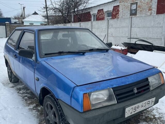 Синий ВАЗ 2108, объемом двигателя 0 л и пробегом 200 тыс. км за 750 $, фото 1 на Automoto.ua
