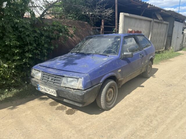 Синий ВАЗ 2108, объемом двигателя 1.3 л и пробегом 250 тыс. км за 350 $, фото 1 на Automoto.ua