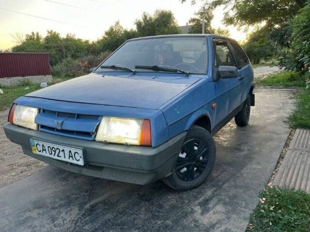 Синий ВАЗ 2108, объемом двигателя 2 л и пробегом 30 тыс. км за 674 $, фото 1 на Automoto.ua