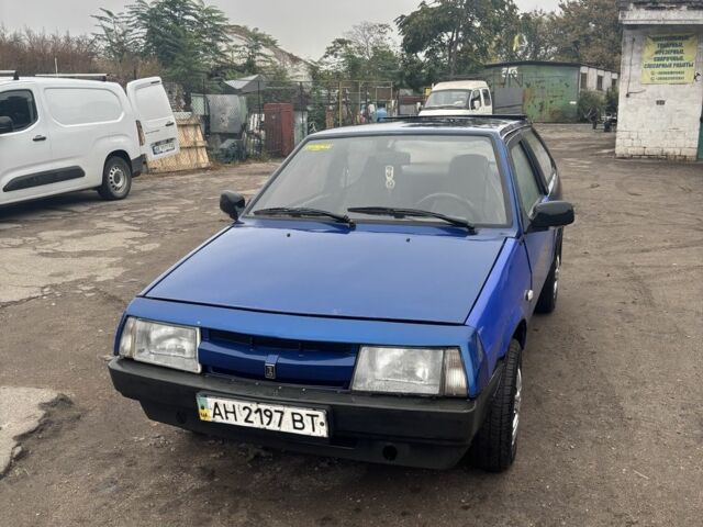 Синий ВАЗ 2108, объемом двигателя 1.5 л и пробегом 336 тыс. км за 499 $, фото 1 на Automoto.ua