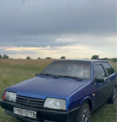 Синий ВАЗ 2108, объемом двигателя 1.1 л и пробегом 3 тыс. км за 625 $, фото 1 на Automoto.ua