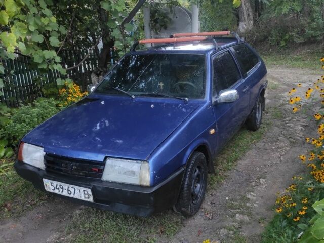 Синий ВАЗ 2108, объемом двигателя 5 л и пробегом 18 тыс. км за 500 $, фото 1 на Automoto.ua