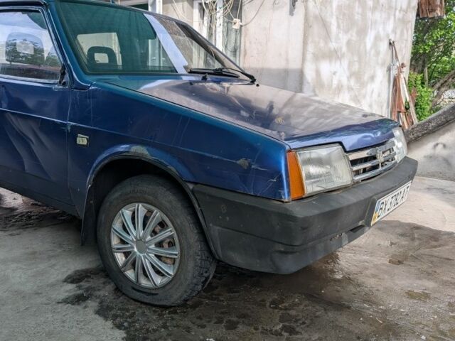 Синий ВАЗ 2108, объемом двигателя 1.5 л и пробегом 153 тыс. км за 361 $, фото 1 на Automoto.ua