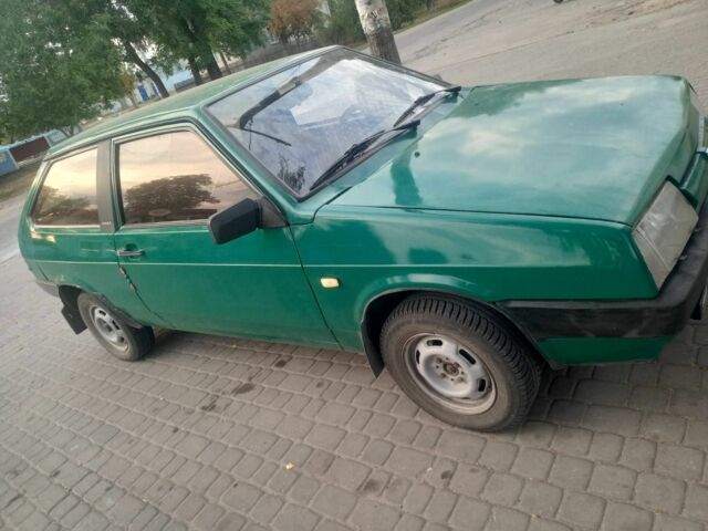 Зеленый ВАЗ 2108, объемом двигателя 1.3 л и пробегом 88 тыс. км за 960 $, фото 1 на Automoto.ua