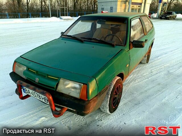 Зеленый ВАЗ 2108, объемом двигателя 1.3 л и пробегом 100 тыс. км за 650 $, фото 1 на Automoto.ua