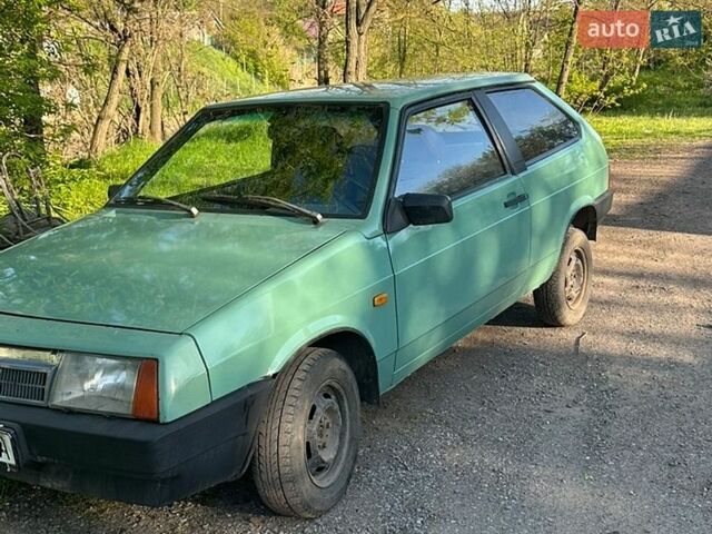 Зеленый ВАЗ 2108, объемом двигателя 1.3 л и пробегом 150 тыс. км за 800 $, фото 1 на Automoto.ua