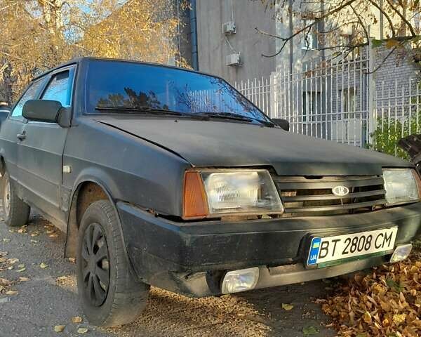 Зеленый ВАЗ 2108, объемом двигателя 1.29 л и пробегом 350 тыс. км за 650 $, фото 1 на Automoto.ua