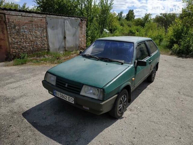Зелений ВАЗ 2108, об'ємом двигуна 1.29 л та пробігом 98 тис. км за 843 $, фото 1 на Automoto.ua