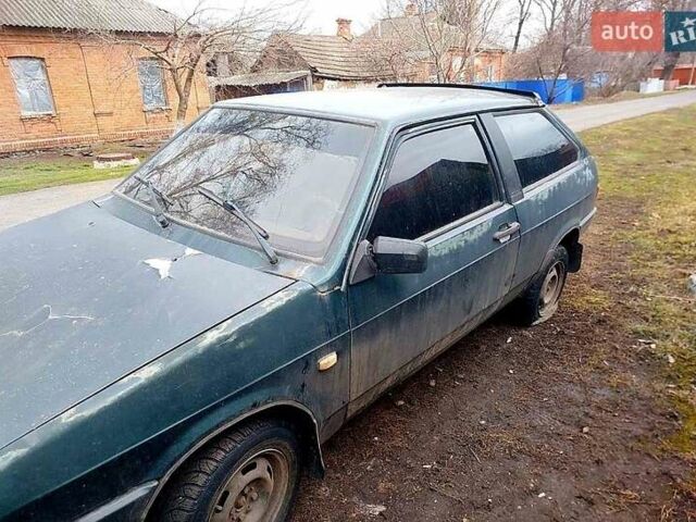 Зеленый ВАЗ 2108, объемом двигателя 1.5 л и пробегом 300 тыс. км за 800 $, фото 1 на Automoto.ua