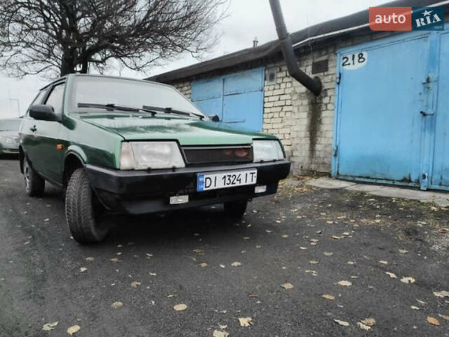 Зеленый ВАЗ 2108, объемом двигателя 1.5 л и пробегом 165 тыс. км за 1350 $, фото 1 на Automoto.ua