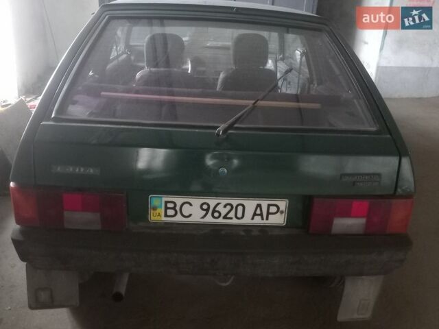 Зеленый ВАЗ 2108, объемом двигателя 1.5 л и пробегом 50 тыс. км за 500 $, фото 1 на Automoto.ua
