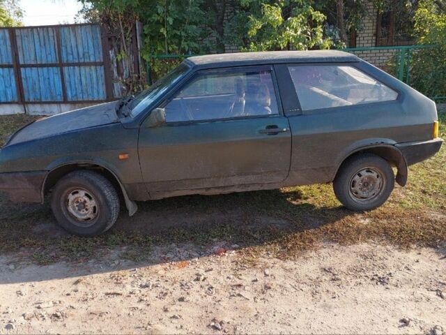 Зеленый ВАЗ 2108, объемом двигателя 1.5 л и пробегом 3 тыс. км за 559 $, фото 1 на Automoto.ua