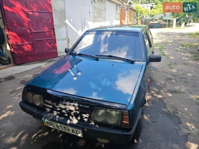 Зеленый ВАЗ 2108, объемом двигателя 1.1 л и пробегом 127 тыс. км за 1600 $, фото 1 на Automoto.ua